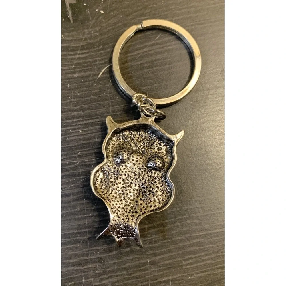 Owl Keychain Bejeweled Rhinestone Purse‎ Jewelry Bling Clip Key Ring